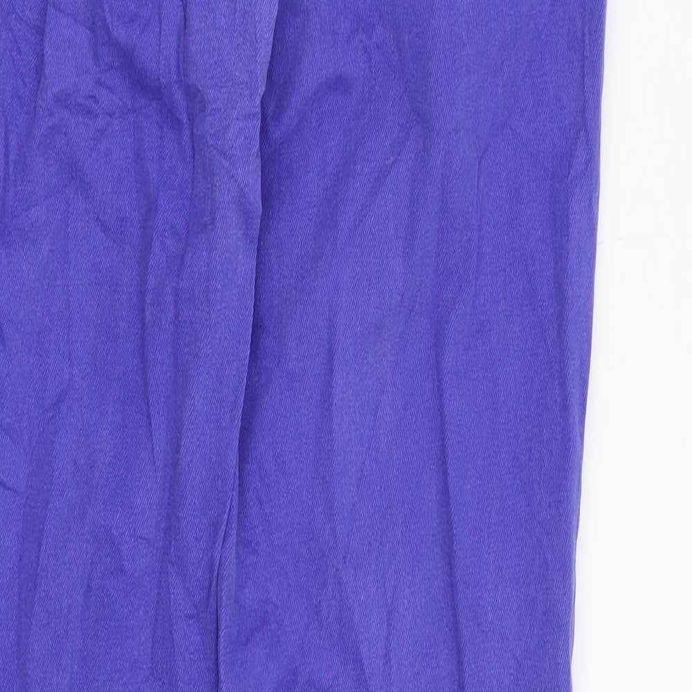 Up Fashion Womens Blue  Denim Straight Jeans Size 12 L31 in