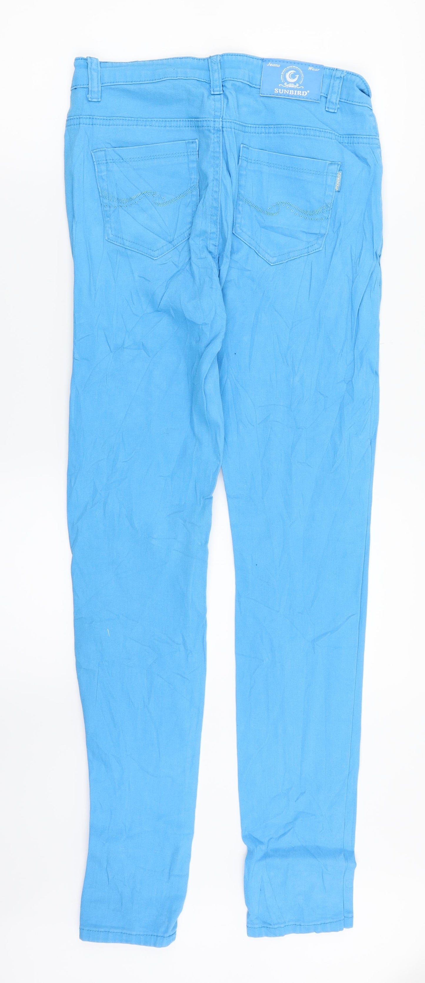 Sundbird Womens Blue   Straight Jeans Size 30 in L30 in