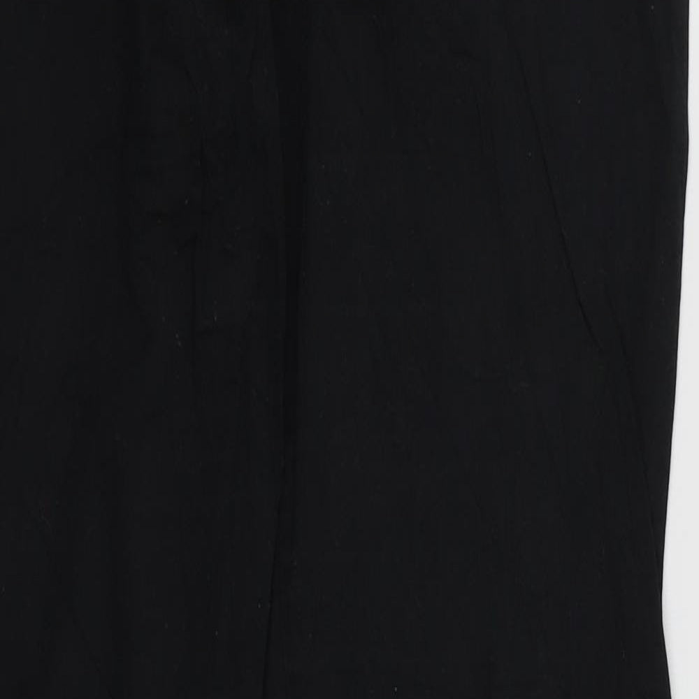 Yessica Womens Black   Chino Trousers Size 12 L30 in