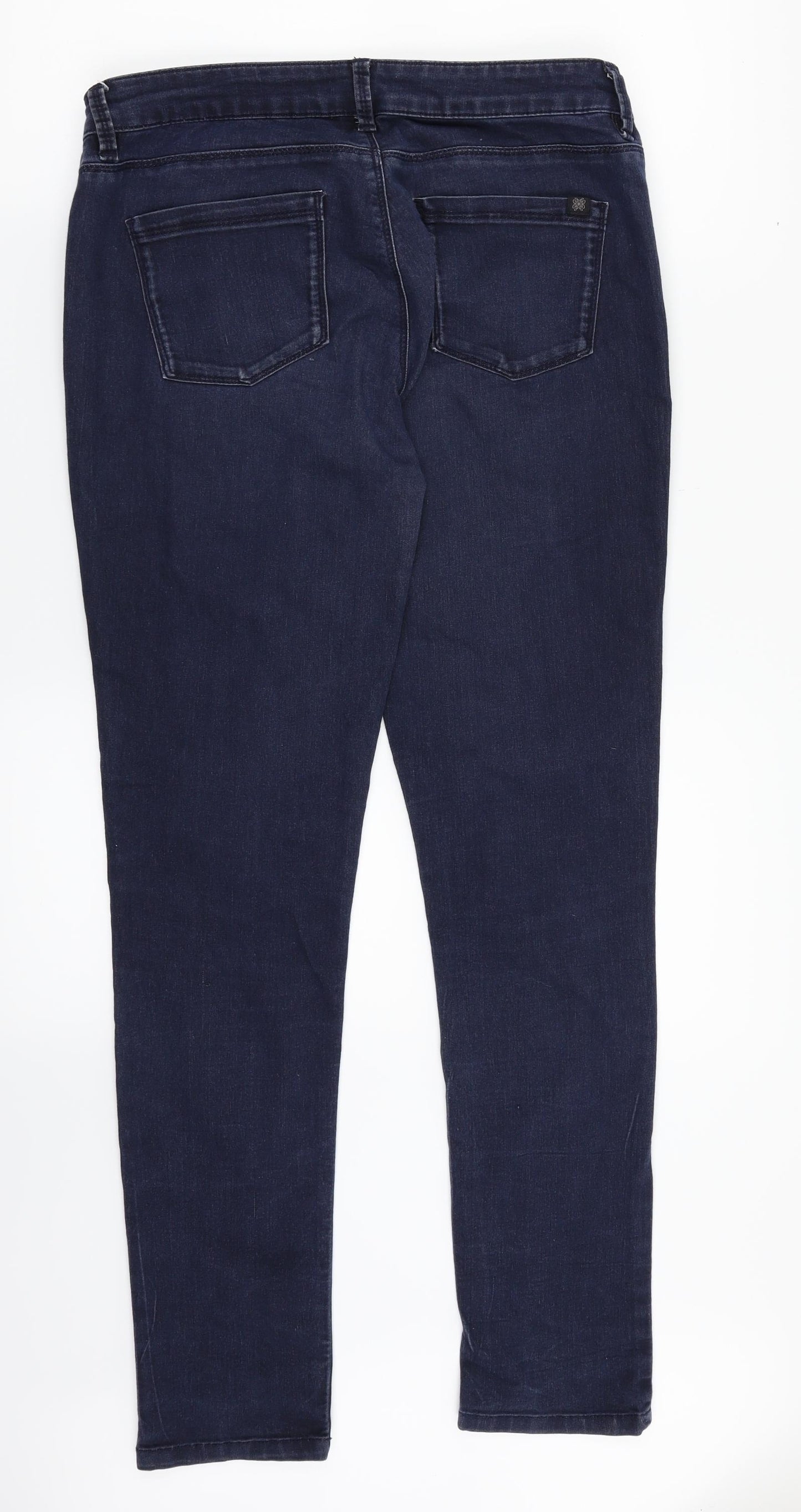 Oasis Womens Blue  Denim Skinny Jeans Size 14 L30 in