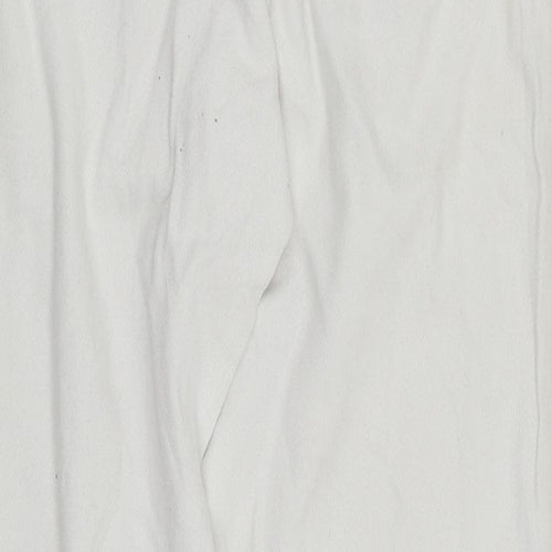 Bik Bok Womens White  Denim Straight Jeans Size S L27 in
