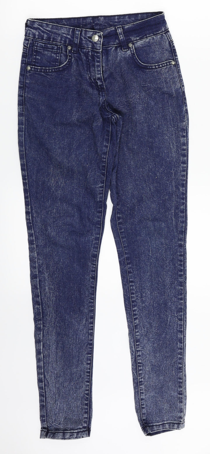 Internacionale Womens Beige  Denim Skinny Jeans Size 6 L30 in