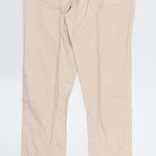 Perfect Jeans Womens Pink  Denim Skinny Jeans Size S L27 in