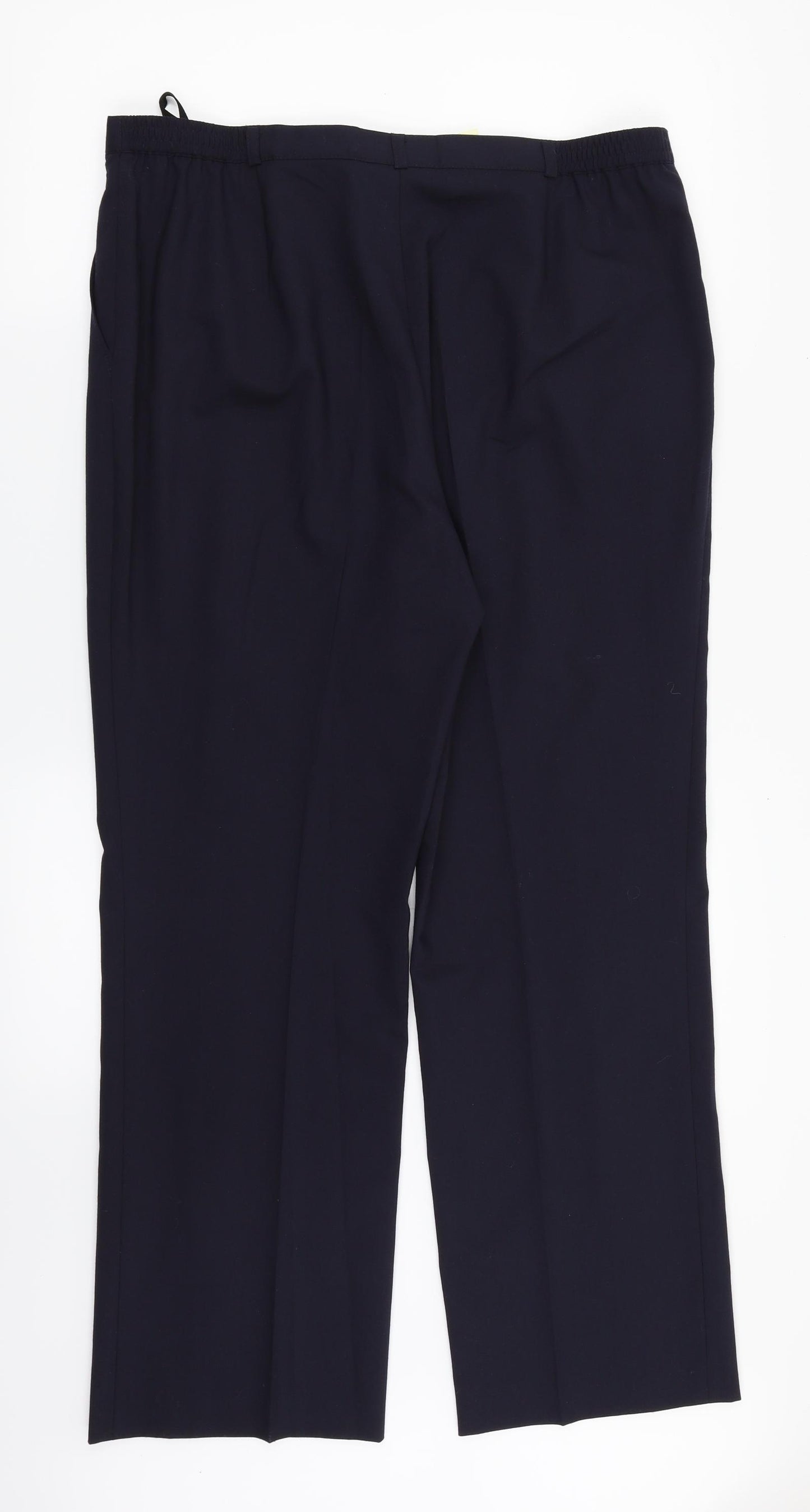 Blanchelle Womens Blue   Dress Pants Trousers Size 18 L29 in
