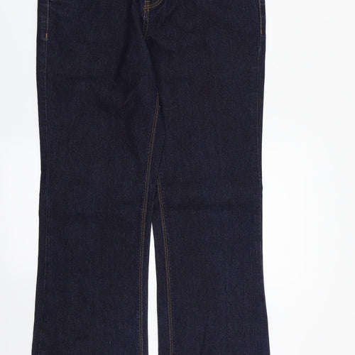 Yes Yes Womens Blue  Denim Bootcut Jeans Size 10 L31 in
