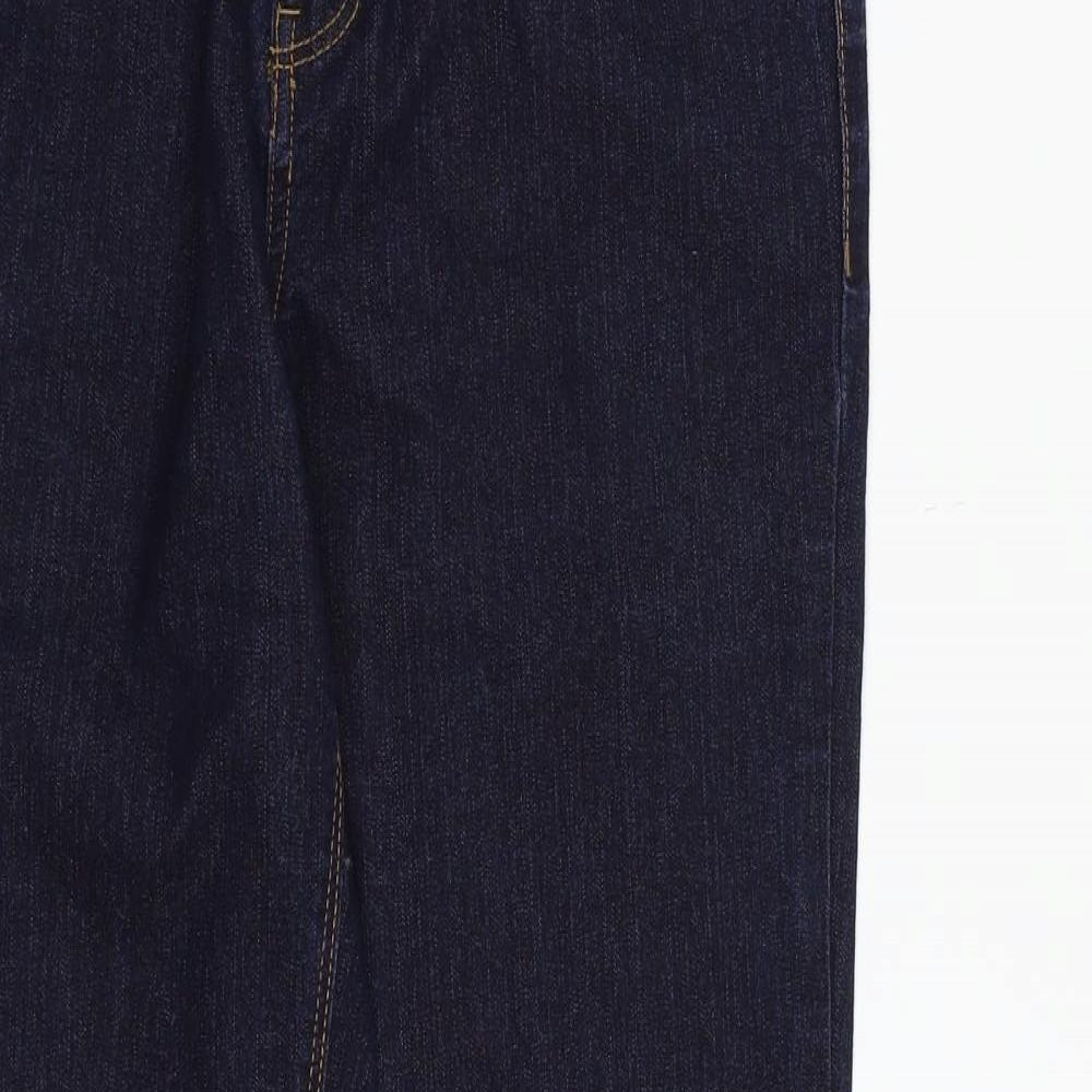 Yes Yes Womens Blue  Denim Bootcut Jeans Size 10 L31 in