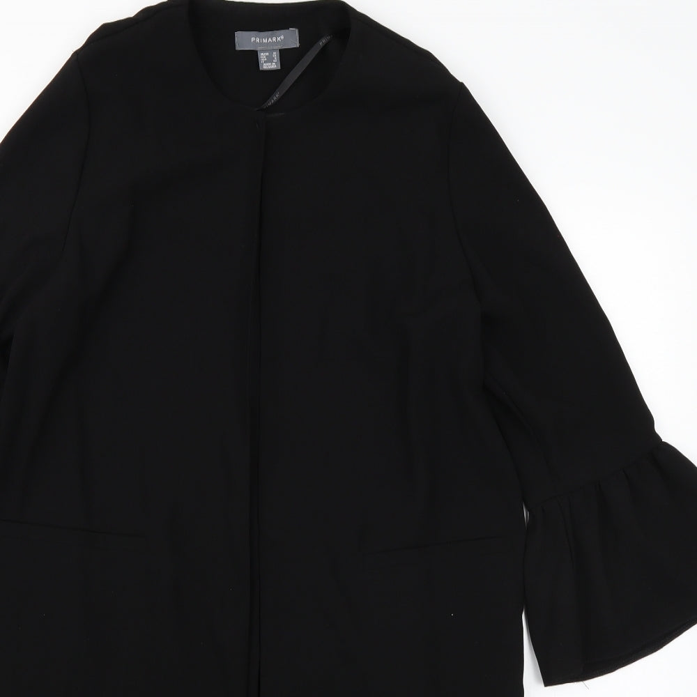 Primark Womens Black   Jacket Blazer Size 10