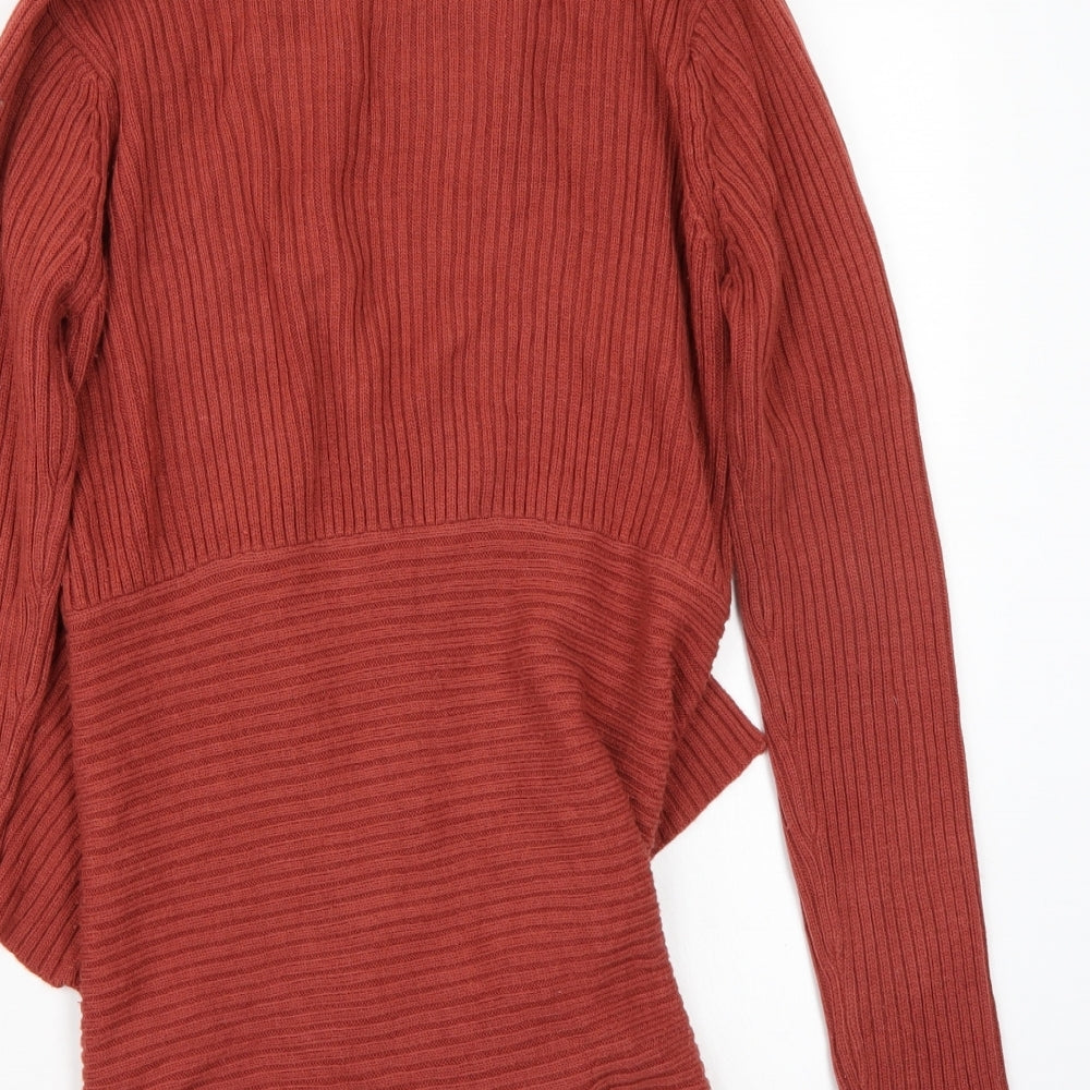 Primark Womens Brown   Cardigan Jumper Size 16