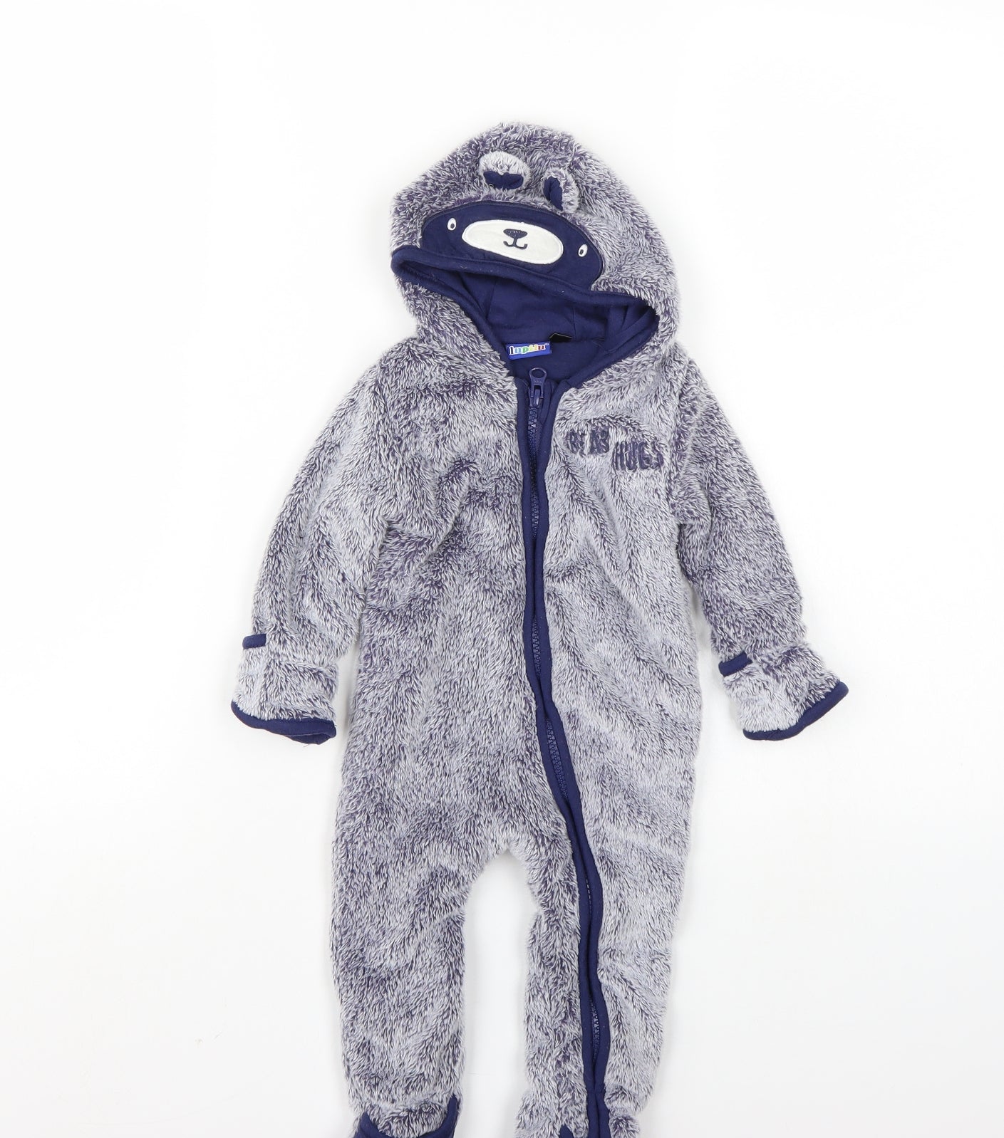 Lupilu Baby Blue   Babygrow One-Piece Size 3-6 Months