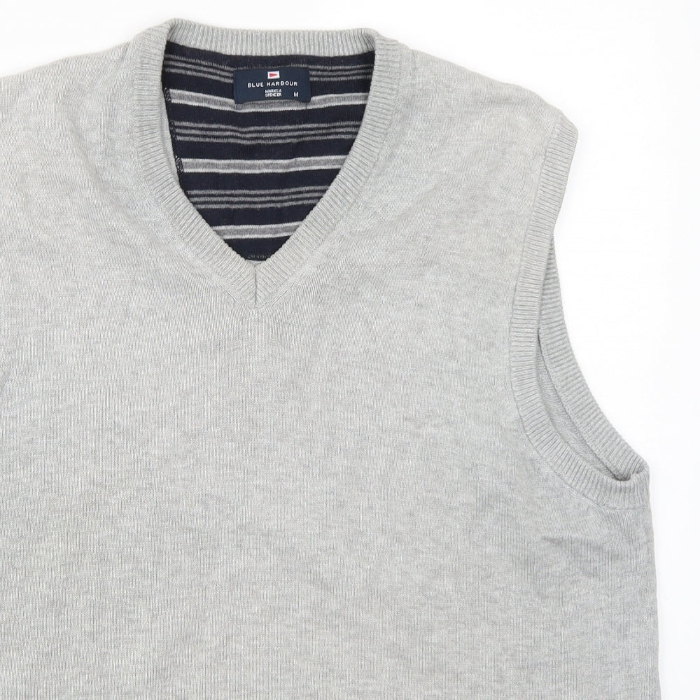 Marks and Spencer Mens Grey   Pullover Jumper Size M