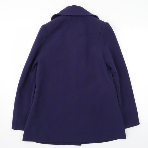 Papaya Womens Purple   Jacket Coat Size 8