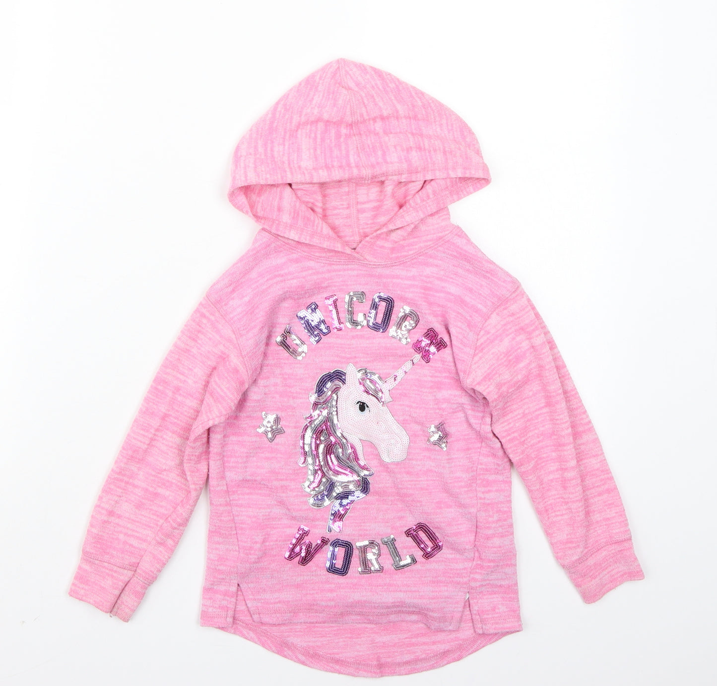 Bluezoo Girls Pink   Pullover Jumper Size 4-5 Years