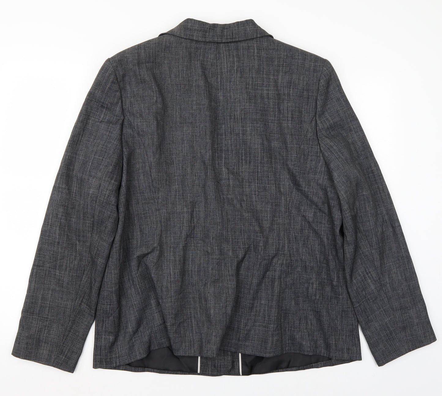 Papaya Womens Grey   Jacket Blazer Size 20