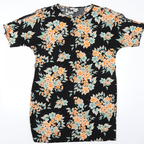 Peacocks Womens Black   A-Line  Size 14
