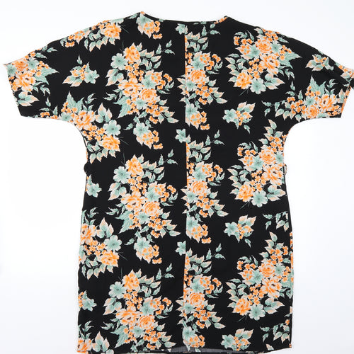 Peacocks Womens Black   A-Line  Size 14
