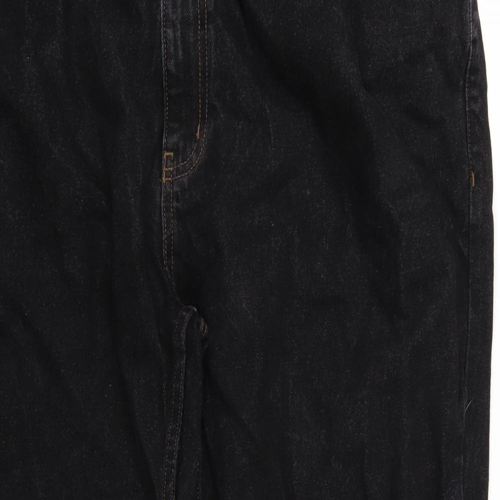 George Mens Black   Straight Jeans Size 44 L30 in