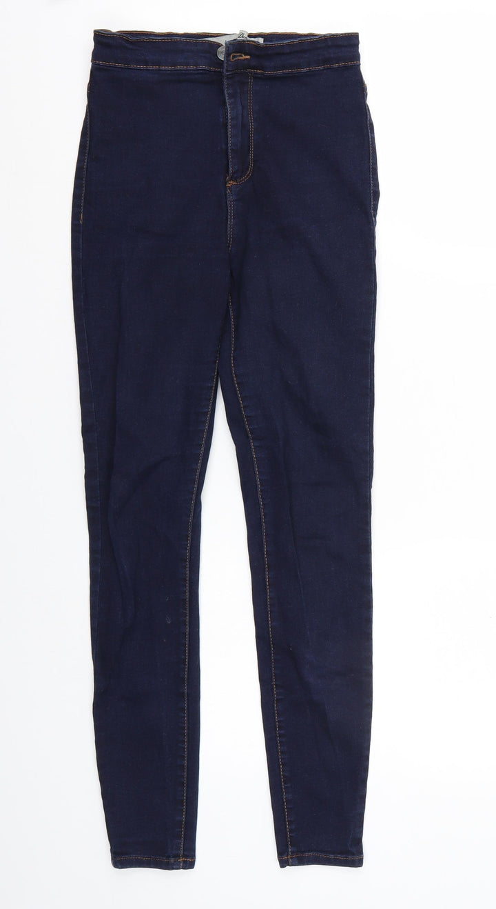 Denim & Co. Womens Blue Skinny Jeans Size 8 L28 in