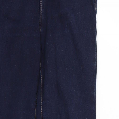 Denim & Co. Womens Blue   Skinny Jeans Size 8 L28 in