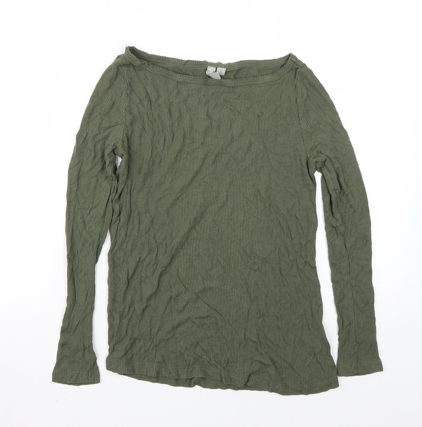 ASOS Womens Green   Basic T-Shirt Size 10