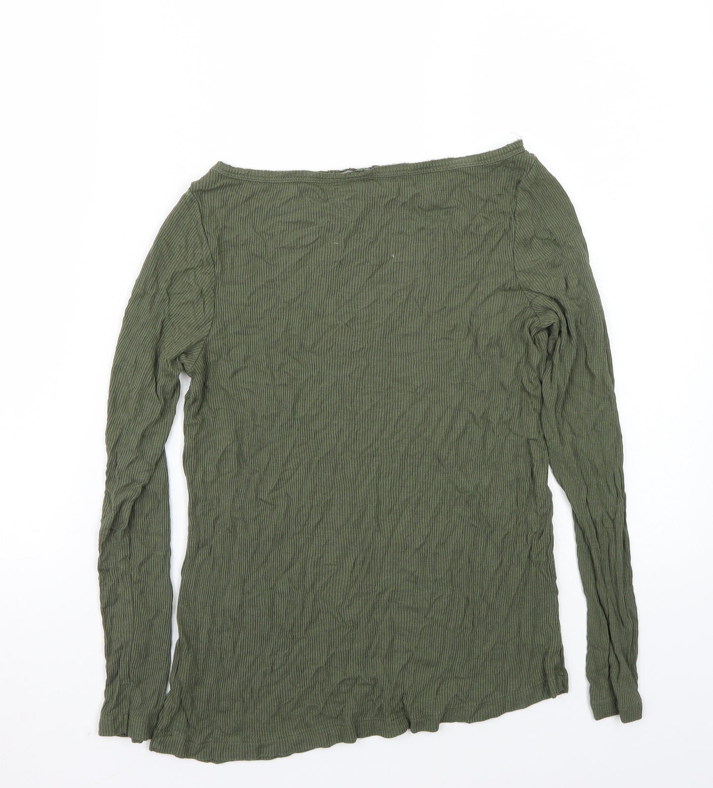 ASOS Womens Green   Basic T-Shirt Size 10