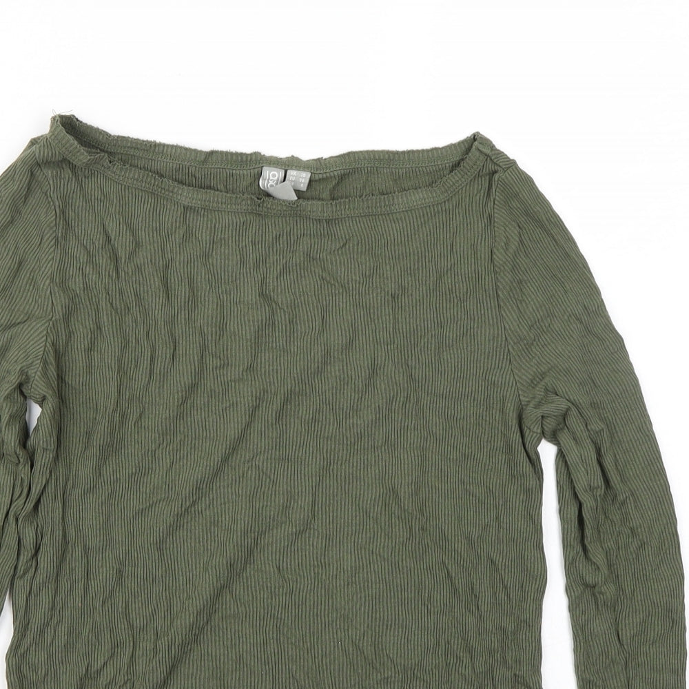 ASOS Womens Green   Basic T-Shirt Size 10
