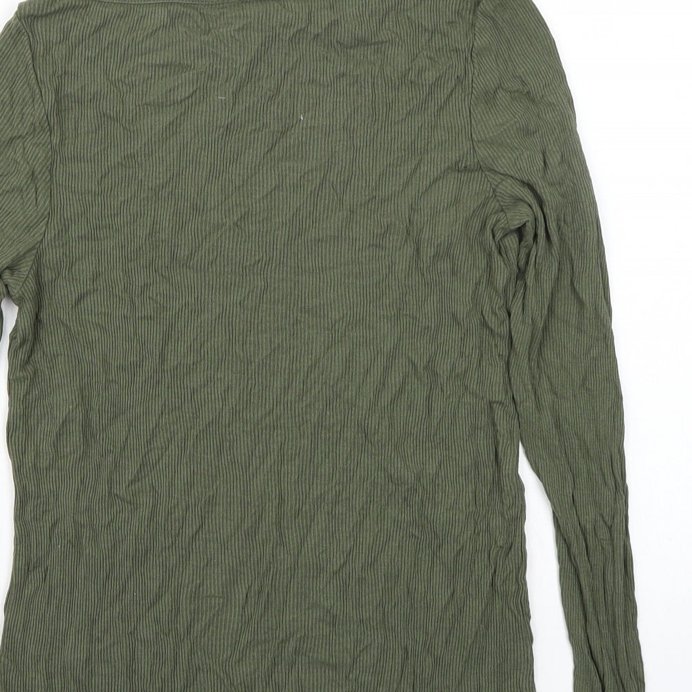 ASOS Womens Green   Basic T-Shirt Size 10