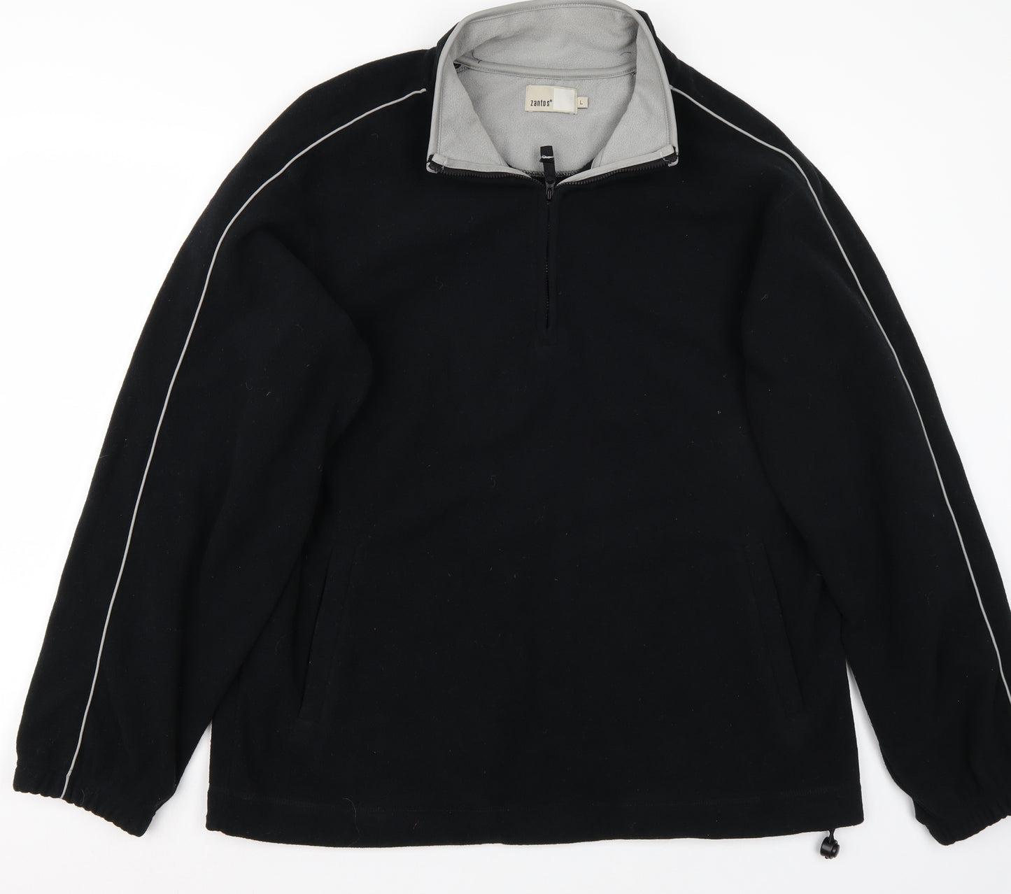 Zantos Mens Black   Jacket Coat Size L