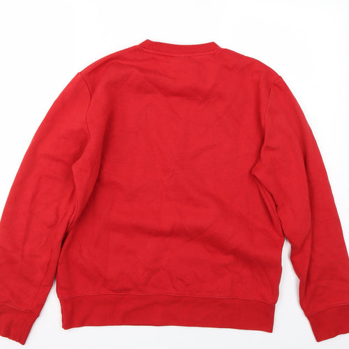 H&M Womens Red   Pullover Jumper Size S