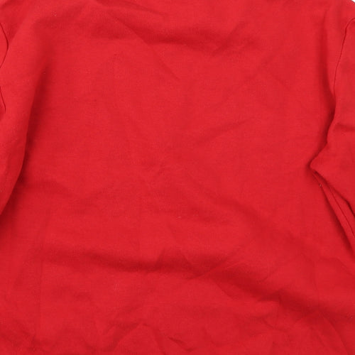 H&M Womens Red   Pullover Jumper Size S