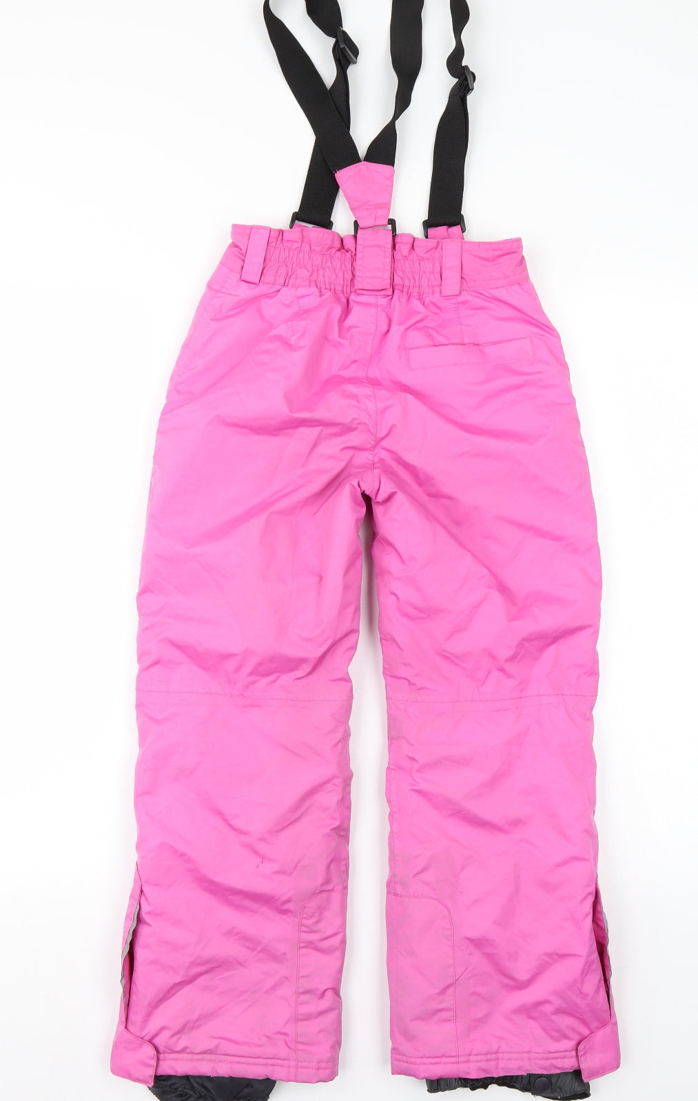 Crivit Girls Pink   Snow Pants Trousers Size 7 Years - Braces Included