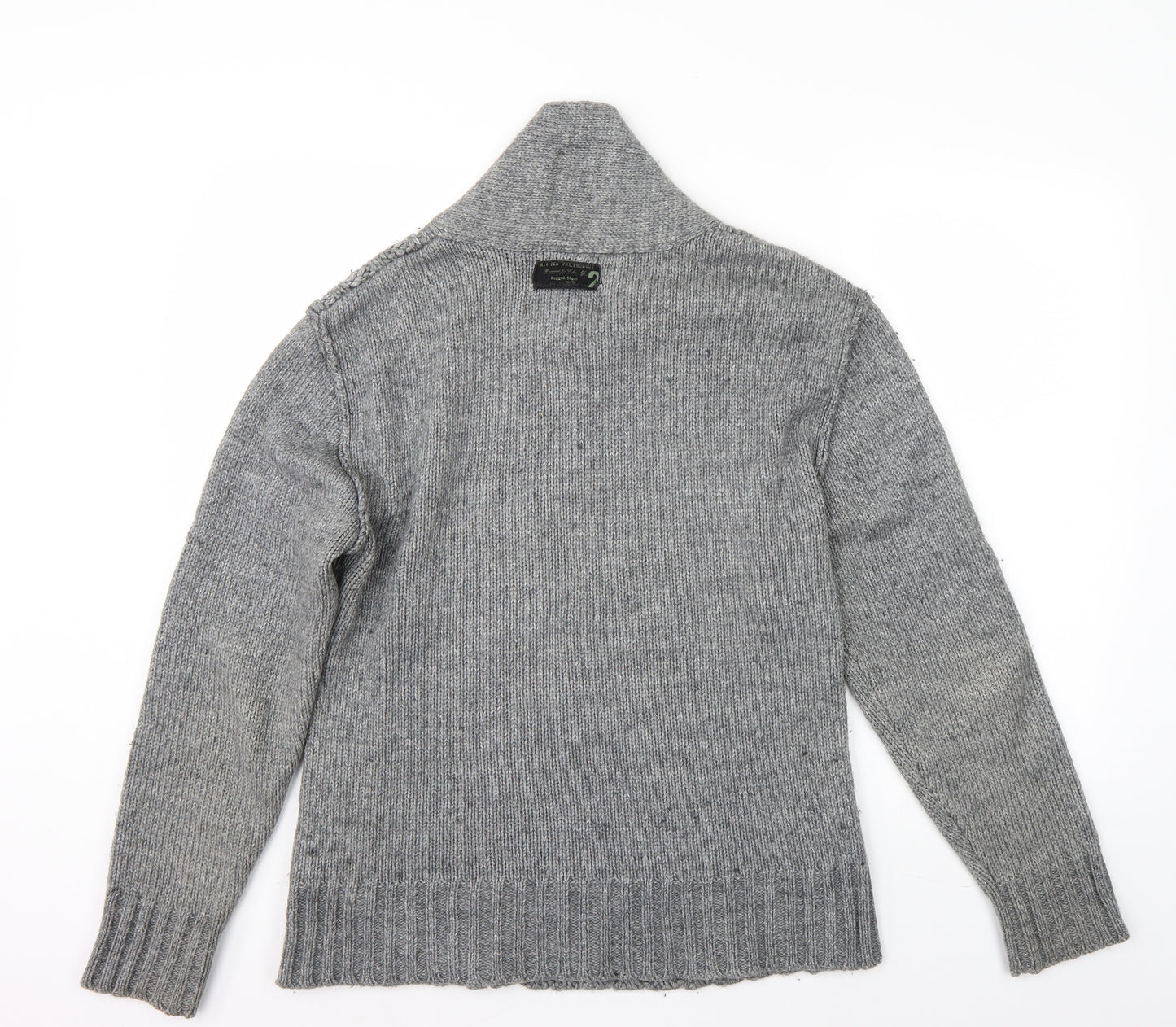 Rv605 Mens Grey   Pullover Jumper Size M