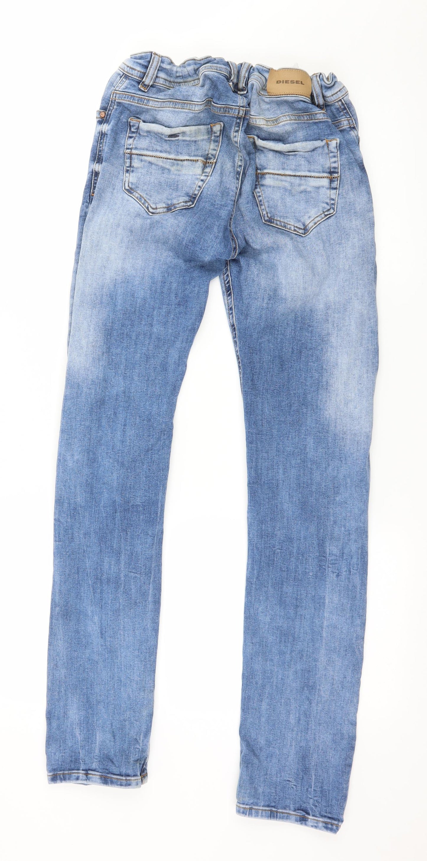 Diesel Boys Blue  Denim Straight Jeans Size 14 Years