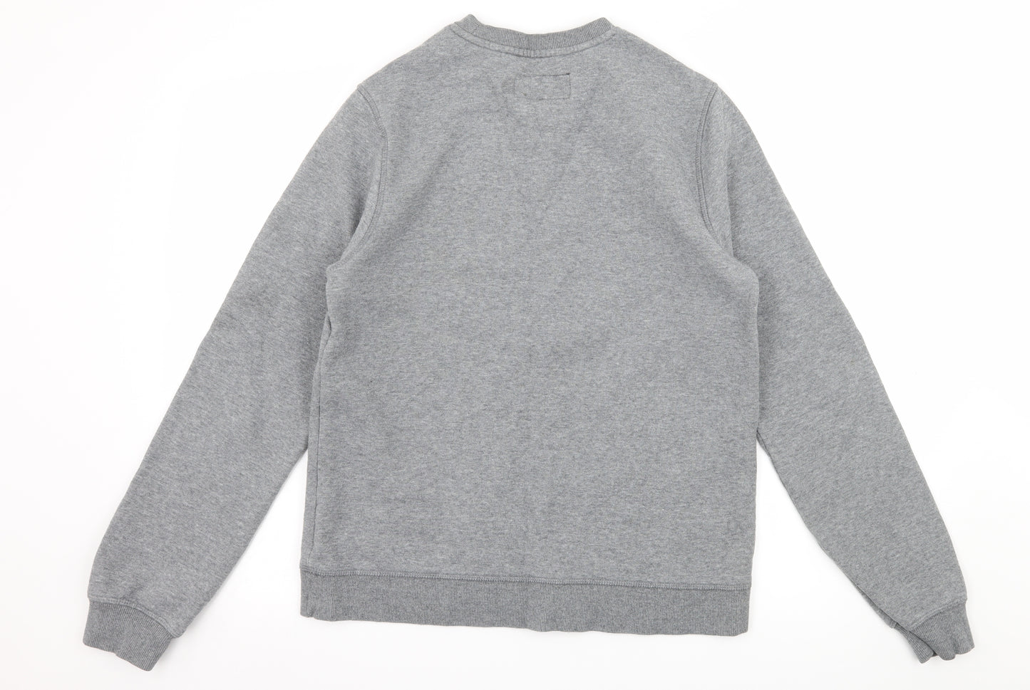 Firetrap Mens Grey  Jersey Pullover Sweatshirt Size M