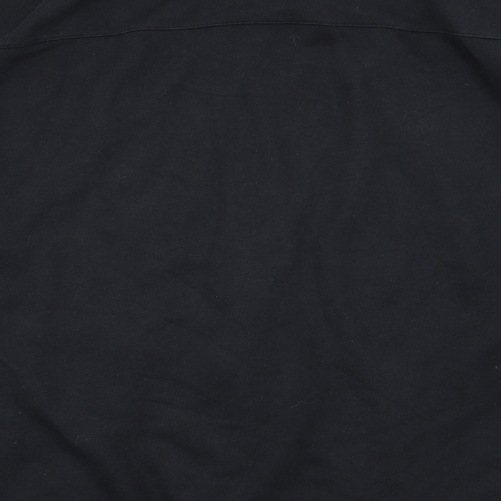 Nike Mens Black  Jersey Full Zip Sweatshirt Size XL