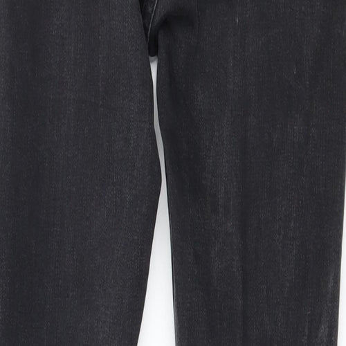 Topshop Womens Black  Denim Skinny Jeans Size 26 in L34 in