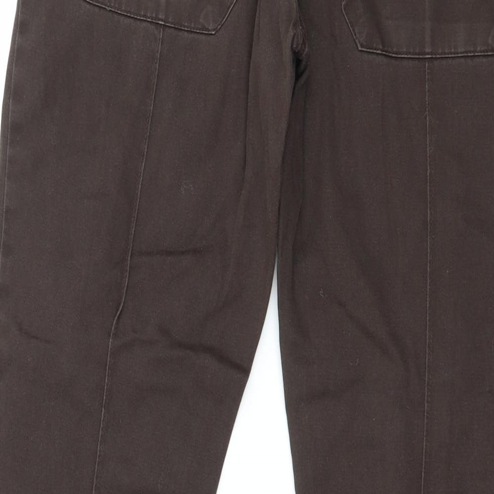 Ethel Austin Womens Brown   Trousers  Size 10 L28 in