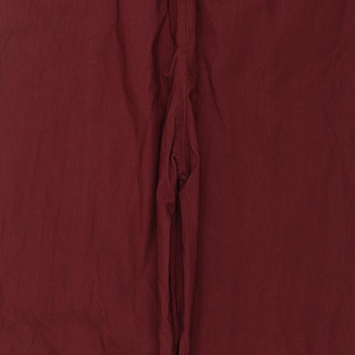 Preworn Womens Red   Trousers  Size 30 in L28 in