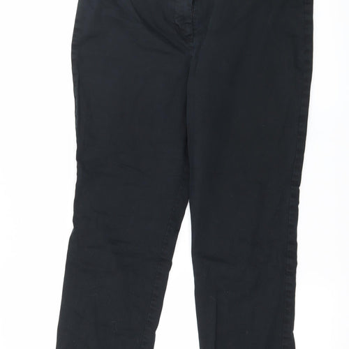 Marks and Spencer Womens Black   Trousers  Size 12 L27 in