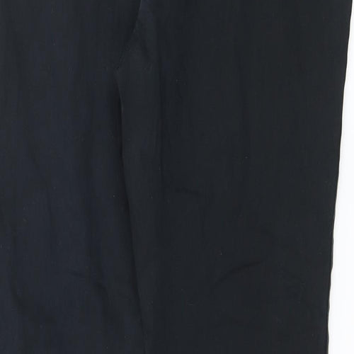 Marks and Spencer Womens Black   Trousers  Size 12 L27 in