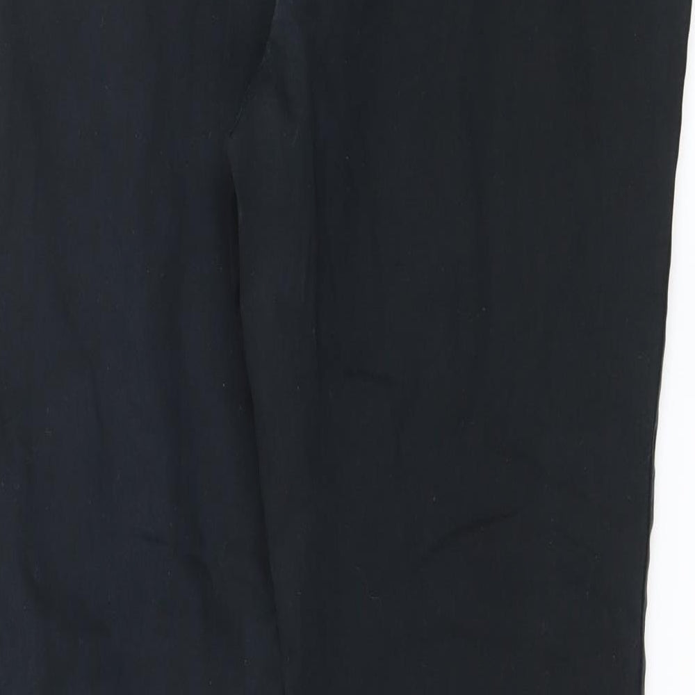 Marks and Spencer Womens Black   Trousers  Size 12 L27 in