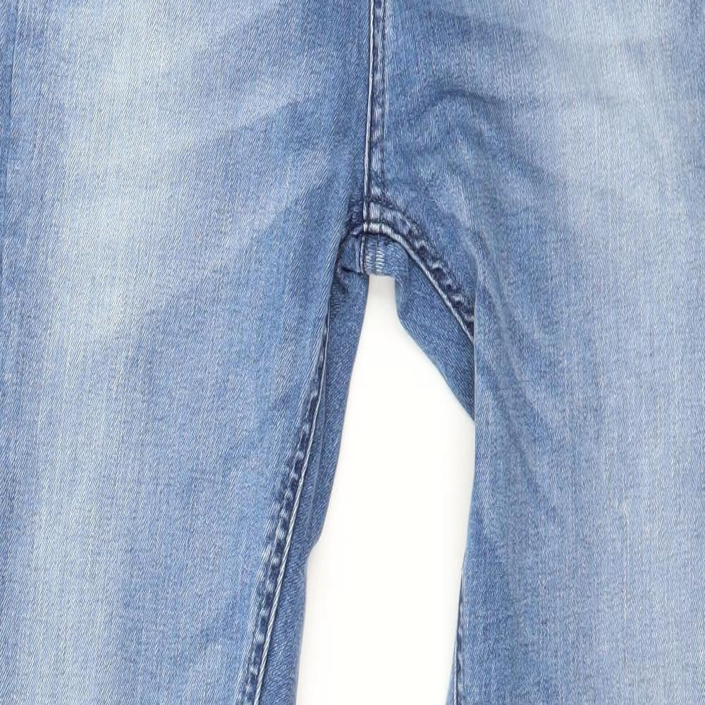 Denim & Co. Womens Blue  Denim Skinny Jeans Size 10 L29 in