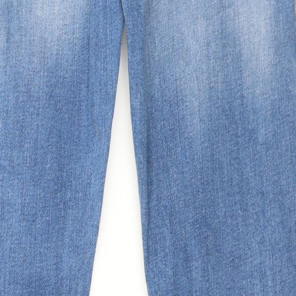 Denim & Co. Womens Blue  Denim Skinny Jeans Size 10 L29 in