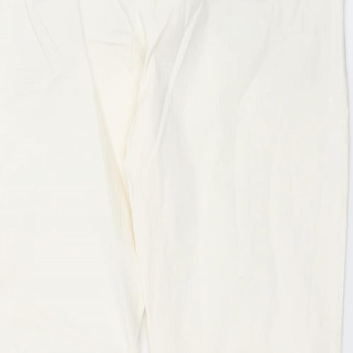 Mexx Womens Ivory   Trousers  Size 12 L26 in