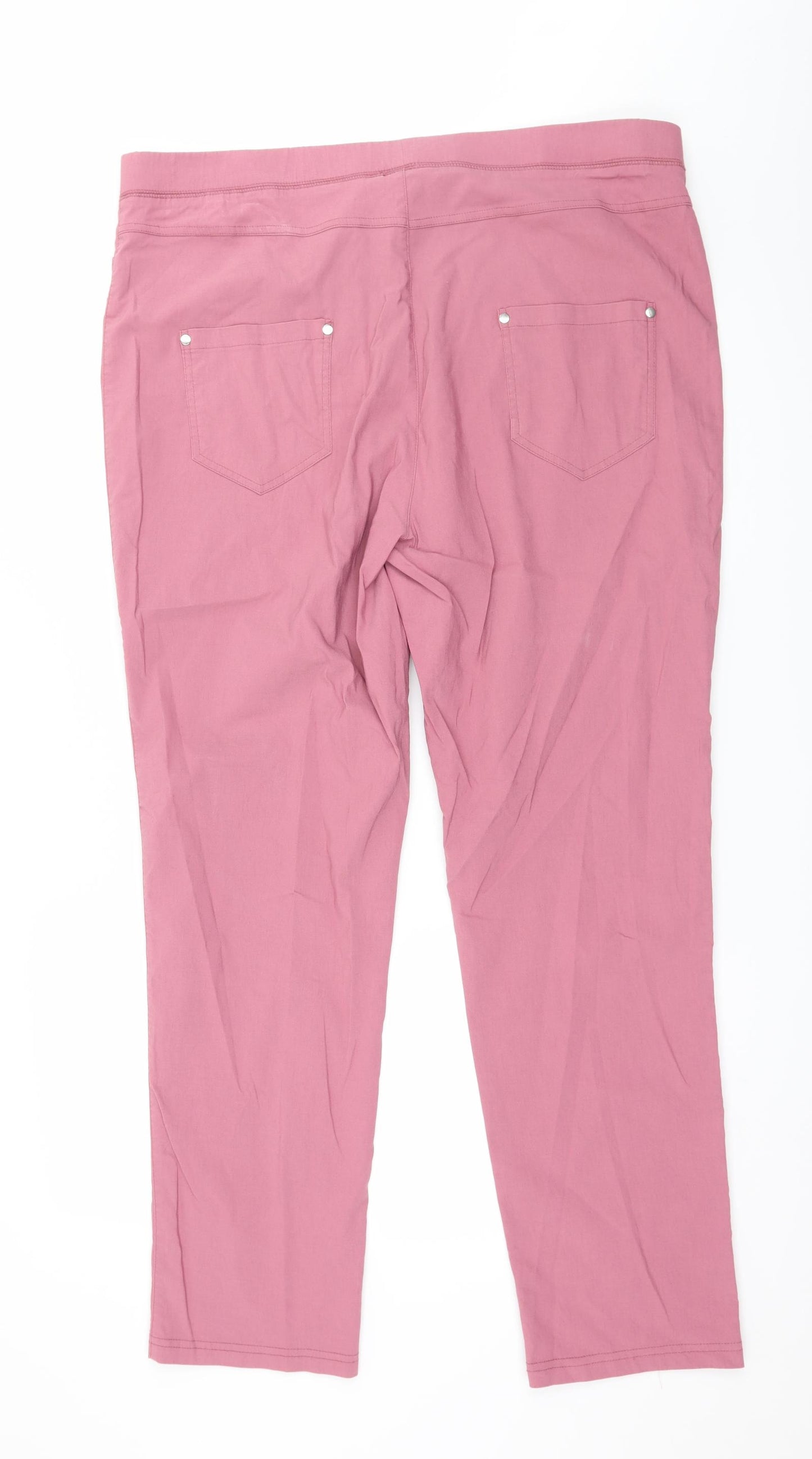 Classic Womens Pink   Capri Leggings Size 20 L29 in
