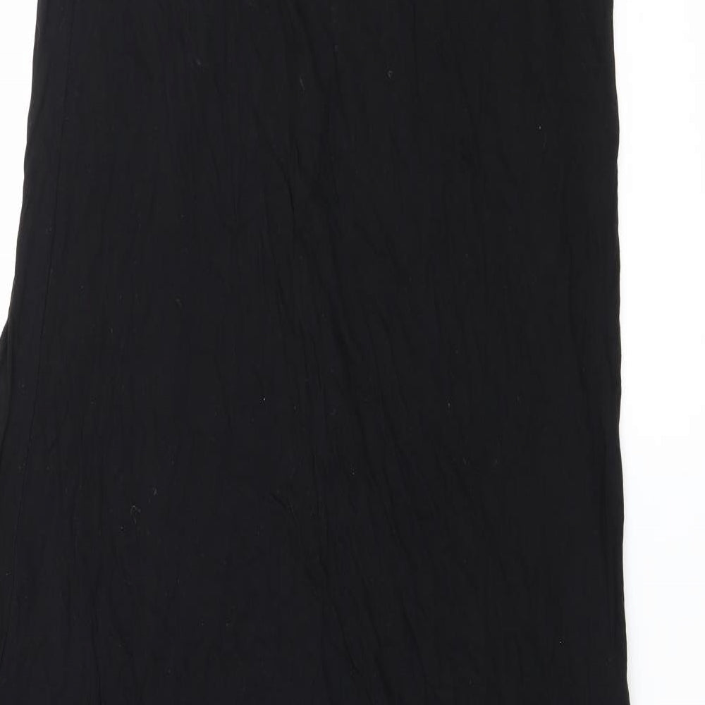 George Womens Black  Jersey Maxi  Size 18  - Embelished Neckline