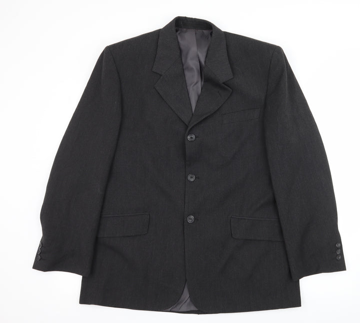 Blakes Mens Grey Jacket Suit Jacket Size L