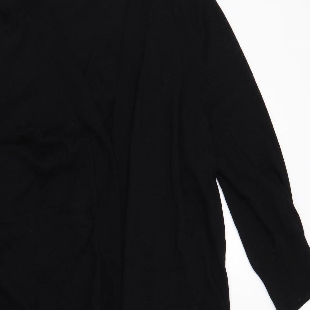 Wallis Womens Black   Cardigan Jumper Size L