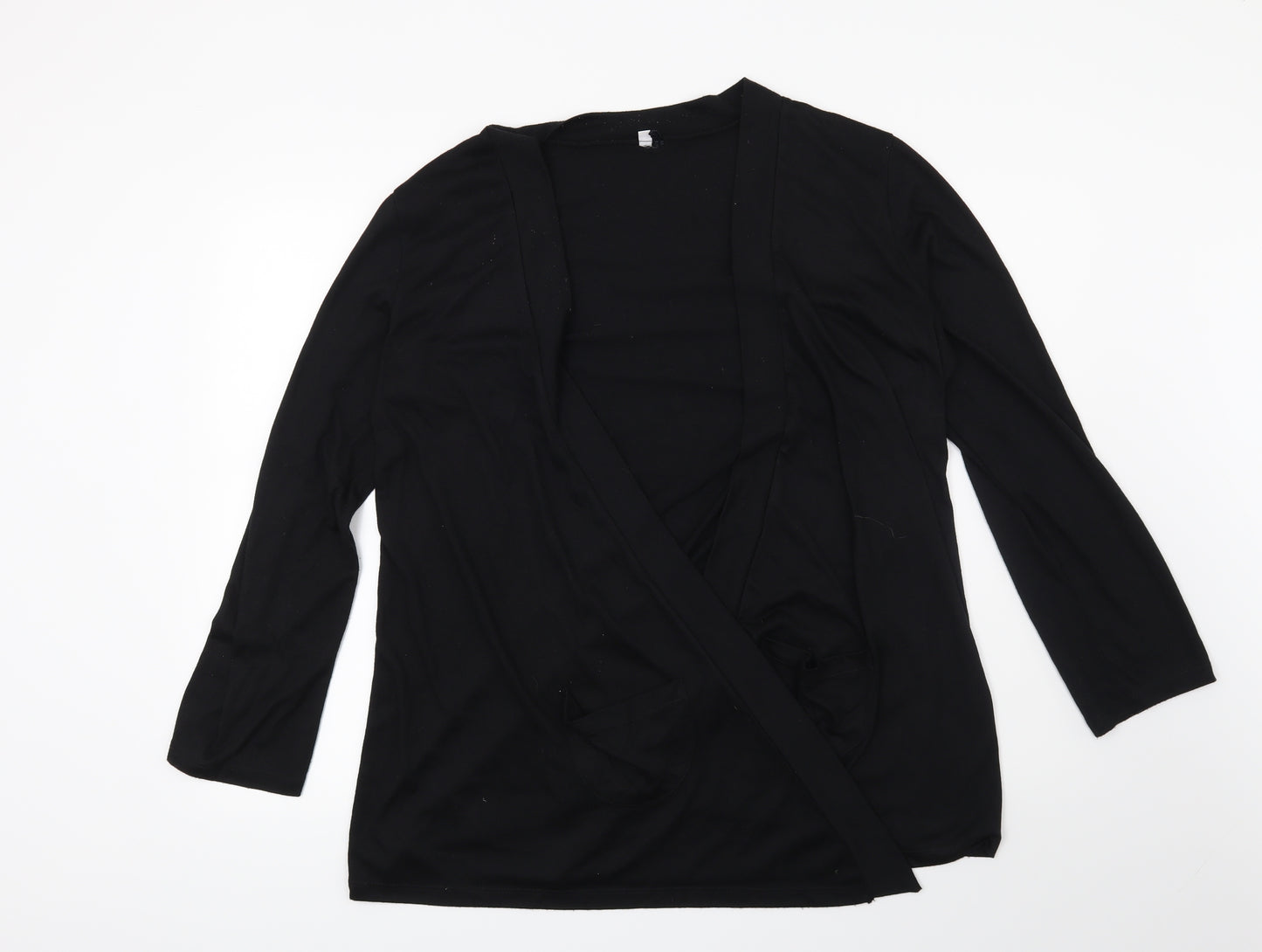 Mimosa Womens Black   Cardigan Sweatshirt Size 16
