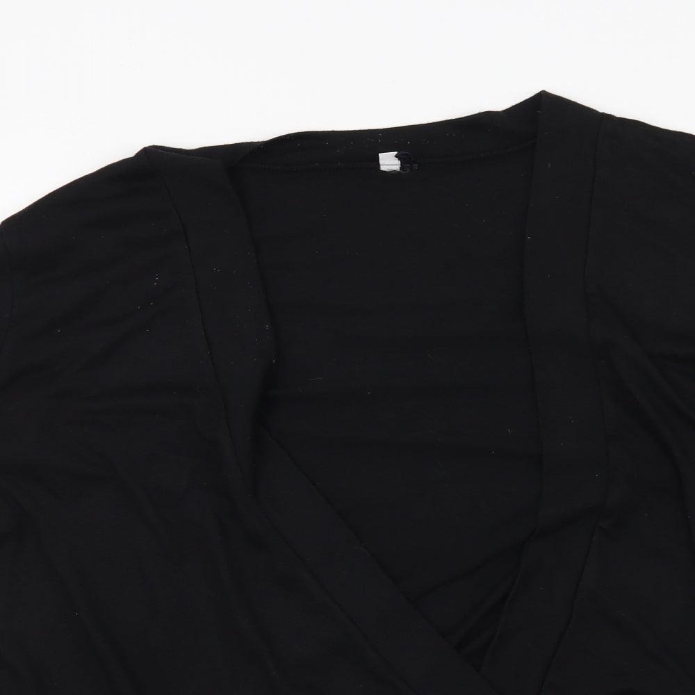 Mimosa Womens Black   Cardigan Sweatshirt Size 16