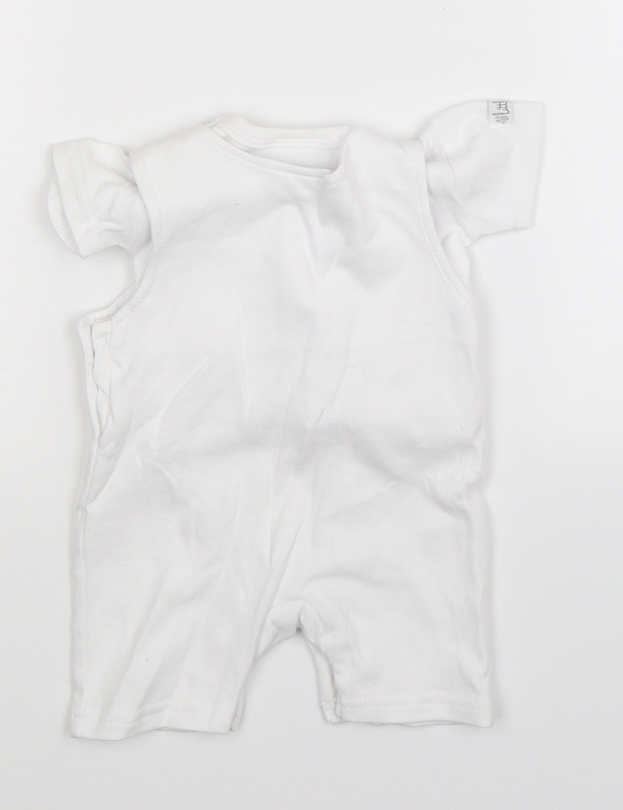 Boutique Baby White   Babygrow One-Piece Size Newborn
